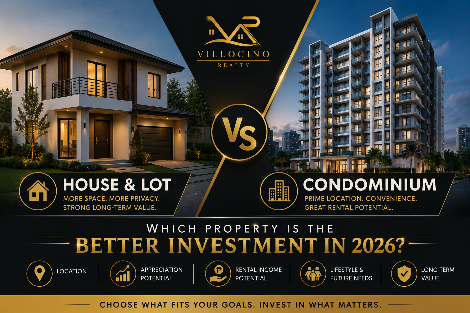 House and Lot vs. Condominium: Which Property Is the Better Investment in 2026?