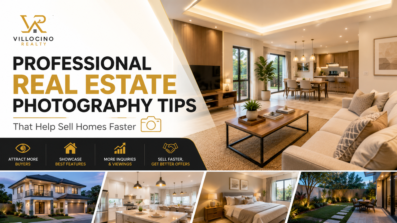 Professional Real Estate Photography Tips That Help Sell Homes Faster